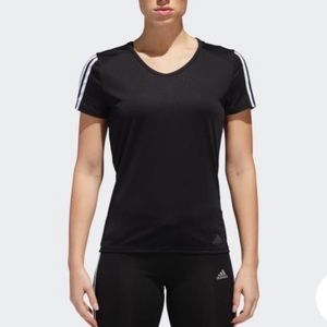 Adidas RUNNING 3-STRIPES TEE Size S